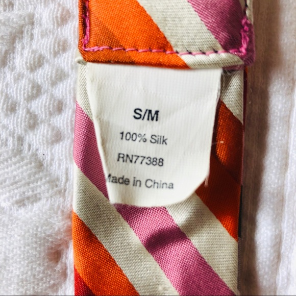 J.Crew D-Ring 100% Silk Tie Belt - Picture 6 of 6